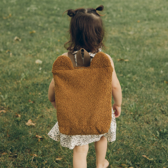 Kids Backpack Teddy - Brown