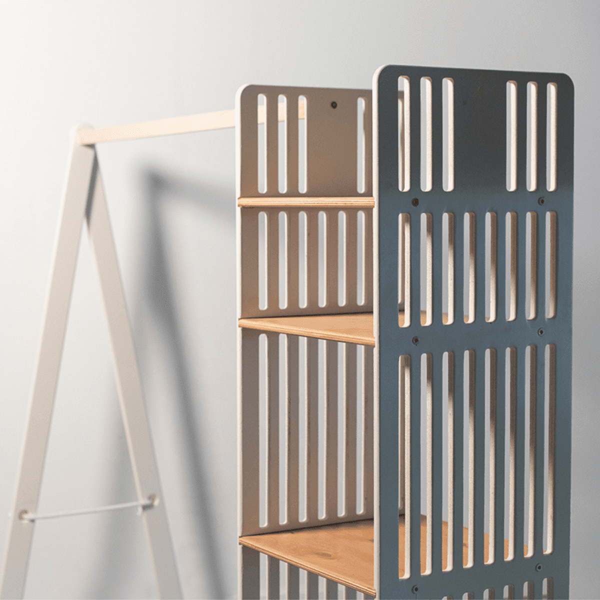 Kids Wooden Clothing Rack