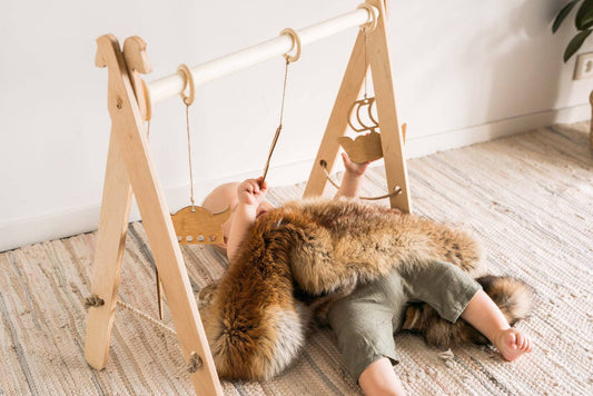 Wooden Play Gym for Baby